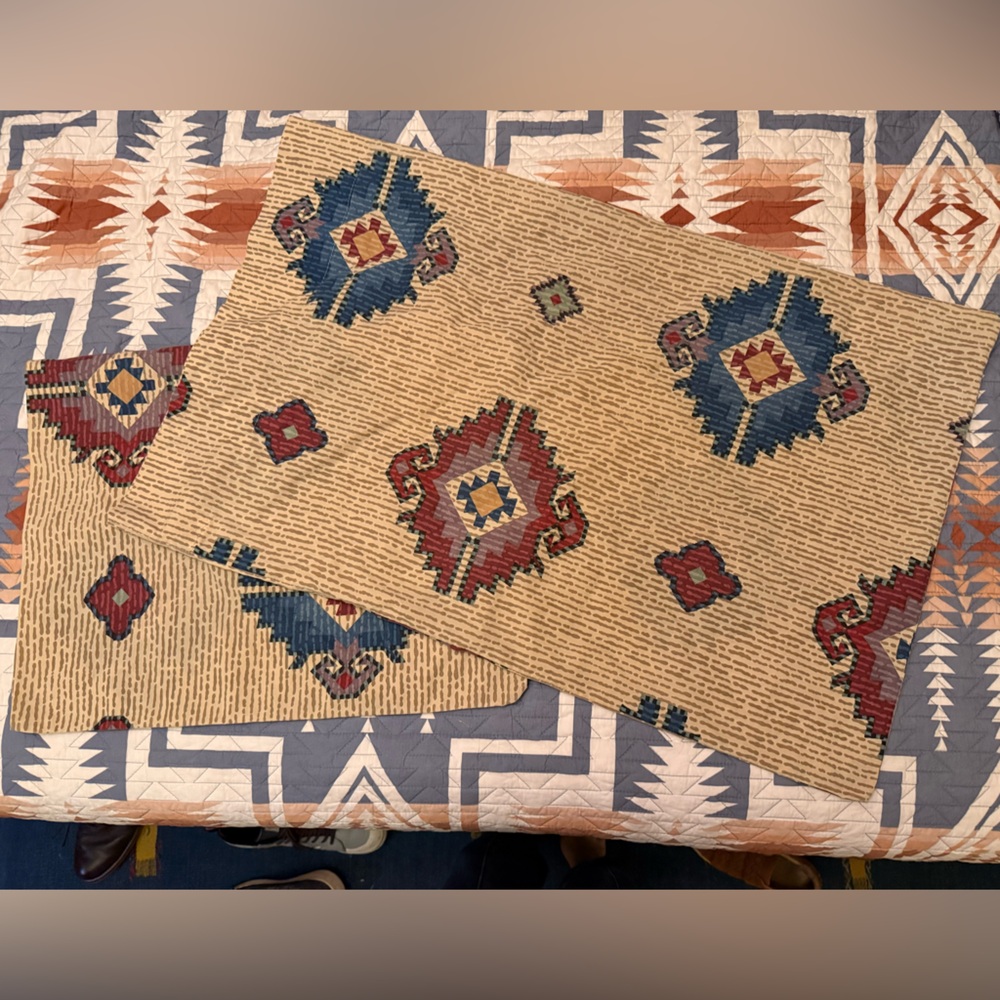 Set of 2 Southwestern Pillowcases